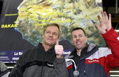 Ari Vatanen y Colin McRae
Rally Paris Dakar
Palabras clave: ;Personajes;