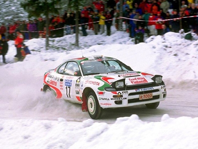 Marcus Grönholm - Timo Rautiainen
45º Rally Internacional de Suecia 1996 (ST185). Toyota Celica Turbo 4WD. Clasificado 7º
Palabras clave: ;Timo_Rautiainen;Suecia;Toyota;Celica;Turbo;ST185;1996;nieve