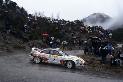 Juha Kankkunen - Nicky Grist
63º Rally de Monte-Carlo 1995. Toyota Celica GT-Four (ST205). Clasificado 3º.
Palabras clave: Juha_Kankkunen;Nicky_Grist;Toyota;Celica;GT;Montecarlo;1995