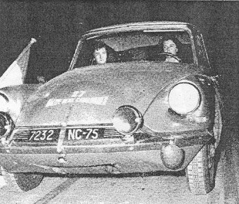 Claudine Trautmann-Bouchet - Lucette Pointet
4º Rally 2 Cataluñas 1963, Citröen DS19, Clasificada 3º@
Palabras clave: Citroen;Catalunya;1963