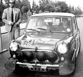 Rauno August Aaltonen - Henry Liddon
15º Rally Acròpolis (Grecia)1967. Mini Cooper S 1275. Retirado, motivo desconocido.@
Palabras clave: ;Mini;Cooper;S;Grecia;1976;Personajes;parque_cerrado