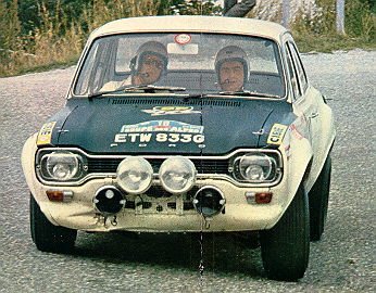 Jean-François Piot - Jose Behra
30º Coupe des Alpes 1969. Ford Escort Twin Cam (ETW 833G). Abandonó por indisposición (enfermedad) del copiloto.

Del 1 al 6 de Septiembre, Marseille - Evian - Juan les Pins.
Superficie: asfalto.

Desconocemos de cuantos kilómetros constaba la prueba tanto totales como cronometrados.

Tomaron la salida 66 equipos, finalizaron 25.@
Palabras clave: Ford;Alpes;1969