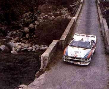 Attilio Bettega - Sergio Cresto
28º Tour de Corse - Rallye de France 1984. Lancia Rally 037 (TO W67783). Clasificado 7º.

Del 3 al 5 de Mayo, Ajaccio, Córcega, Francia.
Superficie: asfalto.

El Rally tenia un total de 1618 km de los que 1130.9 km divididos en 30 tramos eran especiales.

Se inscribieron 158 equipos, tomaron la salida 155, finalizaron 57.@
Palabras clave: Attilio_Bettega;Sergio_Cresto;Lancia;Corcega;Grupo_B;1984;Corse