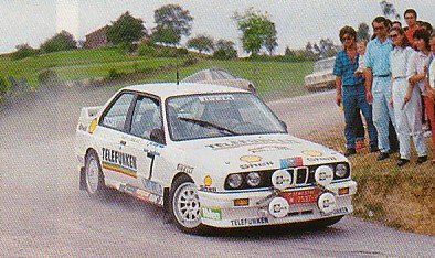Pep Bassas - Josep Autet
11º Rally Villa de Llanes 1987. BMW M3 E30 (2-M-7537-P). Abandonó por el embrague.

Del 6 al 7 de Junio, Llanes, Asturias, España.
Superficie: asfalto con 250.40 km cronometrados.

Tomaron la salida 58 equipos, finalizaron 35.@
Palabras clave: Pep_Bassas;Llanes;Asturias;BMW;1987