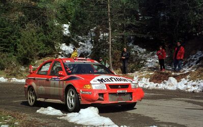 Tommi Mäkinen - Risto Mannisenmaki
36º Rallye Catalunya - Costa Brava - Rallye de España 2000. Mitsubishi Lancer Evo VI (V2 MMR). Clasificado 4º.

Del 30 de Marzo al 2 de Abril, Lloret de Mar, Girona, Catalunya, España.
Superficie: asfalto.

El Rally tenia un total de 1874.7 km de los que 383.09 km divididos en 15 tramos eran especiales.

Se inscribieron 95 equipos, tomaron la salida 91, finalizaron 55.@
Palabras clave: ;Catalunya;Costa_Brava;España;Spain;Mitsubishi_Lancer;Evo;2000