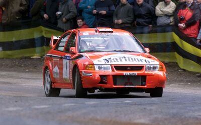 Tommi Mäkinen - Risto Mannisenmaki
36º Rallye Catalunya - Costa Brava - Rallye de España 2000. Mitsubishi Lancer Evo VI (V2 MMR). Clasificado 4º.

Del 30 de Marzo al 2 de Abril, Lloret de Mar, Girona, Catalunya, España.
Superficie: asfalto.

El Rally tenia un total de 1874.7 km de los que 383.09 km divididos en 15 tramos eran especiales.

Se inscribieron 95 equipos, tomaron la salida 91, finalizaron 55.@
Palabras clave: ;Catalunya;Costa_Brava;España;Spain;Mitsubishi_Lancer;Evo;2000