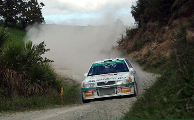 Toni Gardemeister - Paavo Lukander
33º Propecia Rally New Zealand 2003. Skoda Octavia WRC Evo3. Clasificado 5º.

Del 10 al 13 de Abril, Auckland, Nueva Zelanda.
Superficie: tierra.

El Rally tenia un total de 1297.81 Km de los que 403.52 Km divididos en 22 tramos eran especiales.

Se inscribieron 86 equipos, tomaron la salida 80, finalizaron 46.@
Palabras clave: Skoda;Octavia;WRC;Nueva_Zelanda;2003
