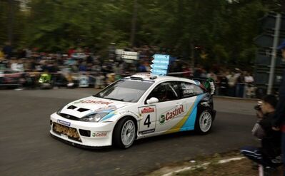 Markko Märtin - Michael Park
45º Rallye Sanremo - Rallye d'Italia 2003. Ford Focus RS WRC 03 (EK 52 LNP). Clasificado 3º.

Del 3 al 5 de Octubre, Sanremo.
Superficie: asfalto.

El Rally tenia un total de 1375.86 km de los que 387.36 km divididos en 3 etapas y 14 tramos eran especiales.

Tomaron la salida 54 equipos, finalizaron 36.@
Palabras clave: Markko_Martin;Ford;Focus;RS;WRC;Sanremo;2003