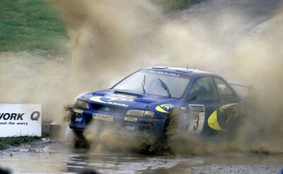 Colin McRae - Nicky Grist
53º Network Q RAC Rally 1997. Subaru Impreza S5 WRC 97 (P12 WRC). Clasificado 1º.

Del 23 al 25 de Noviembre, Cheltenham.
Superficie: tierra - asfalto.

El Rally tenia un total de 1844.56 km de los que 381.11 km divididos en 26 tramos eran especiales.

Se inscribieron 162 equipos, tomaron la salida 162, finalizaron 92.@
Palabras clave: ;Subaru;Impreza;WRC97;RAC_Rally;Gran_Bretaña;1997