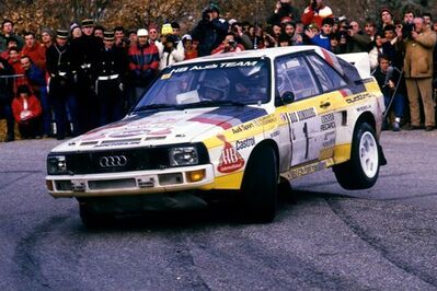 Stig Blomqvist - Bjorn Cederberg
53º Rallye Automobile de Monte-Carlo 1985. Audi Sport Quattro S1 (IN-NM 57). Clasificado 4º.

Del 26 de Enero al 1 de Febrero, Monte-Carlo.
Superficie: asfalto - nieve.

El Rally tenía un total de 3999 km de los que 852 km divididos en 34 tramos eran especiales (1 de ellos fue cancelado SS17).

Tomaron la salida 117 equipos, finalizaron 68.@
Palabras clave: Stig_Blomqvist;Audi;Quattro;Montecarlo;Sport;Grupo_B;1985