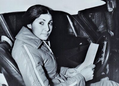 Michèle Mouton - Françoise Conconi
44º Rallye Automobile Monte-Carlo 1976. Alpine-Renault A110 1800 (1453 SM 06). Clasificada 11ª y 1ª en Copa de Damas.

Del 17 al 24 de Enero, Monte-Carlo.
Superficie: asfalto - nieve.

El Rally tenia un total de 4500 km de los que 530.50 km divididos en 23 tramos eran especiales.

Se inscribieron 163 equipos, tomaron la salida 148, finalizaron 84.@
Palabras clave: Michele_Mouton;Renault;Alpine;A110;Montecarlo;1976;mujeres;Womens;Personajes