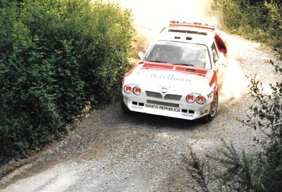 Gustavo Trelles - Pedro García Sanchez
Rally RACE - Balaguer 1988. Lancia Delta S4 (TO 77894E).

Fecha: 24 de Octubre
Superficie: Tierra

Campeonato España de Tierra.@
Palabras clave: Gustavo_Trelles;Lancia;Delta;Grupo_B;1988;Balaguer;RACE