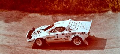 Gianfranco Cunico - Andrea Meggiolan
10º Rally Colline di Romagna 1980. Lancia Stratos HF. Clasificado 6º.

Del 19 al 20 de Julio, Castrocaro Terme, Italia.
Superficie: asfalto.

El Rally constaba de 2 etapas y 216.40 km cronometrados divididos en 20 tramos especiales.

Tomaron la salida 141 equipos, finalizaron 70.@
Palabras clave: Lancia;Stratos;Coline_Romagna;1980