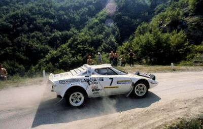 Gianfranco Cunico - Andrea Meggiolan
10º Rally Colline di Romagna 1980. Lancia Stratos HF. Clasificado 6º.

Del 19 al 20 de Julio, Castrocaro Terme, Italia.
Superficie: asfalto.

El Rally constaba de 2 etapas y 216.40 km cronometrados divididos en 20 tramos especiales.

Tomaron la salida 141 equipos, finalizaron 70.@
Palabras clave: Lancia;Stratos;Coline_Romagna;1980
