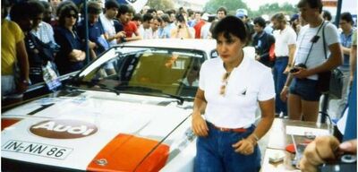 Michèle Mouton
30º Rothmans Acropolis Rally 1983. Audi Quattro A2 (IN-NN 86). Abandonó por accidente (vuelco) en SS1 Parnis de 42.17 km.
Copiloto: Fabrizia Pons

Del 30 de Mayo al 2 de Junio, Atenas, Grecia.
Superficie: tierra.

El Rally tenia un total de 2264 km de los que 843.30 km divididos en 45 tramos eran especiales, (uno de ellos fue cancelado SS22 Tsouka de 6.57 km).

Tomaron la salida 120 equipos, finalizaron 36.@
Palabras clave: Michele_Mouton;Audi;Quattro;Grupo_B;Grecia;1983;Acropolis;Womens;Mujeres