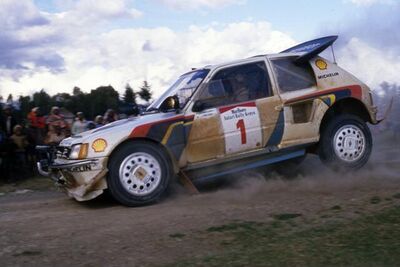 Juha Kankkunen - Juha Piironen
34º Marlboro Safari Rally Kenya 1986. Peugeot 205 Turbo 16 E2 (287 FPF 75). Clasificado 5º.

Del 29 de Marzo al 2 de Abril, Nairobi, Kenya, África.
Superficie: tierra.

El Rally tenia un total de 4.190 km con 63 controles horarios.

Tomaron la salida 69 equipos, finalizaron 16.@
Palabras clave: Juha_Piironen;Peugeot;Turbo;Safari;1986;Grupo_B