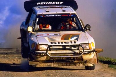 Shekhar Mehta - Rob Combes
34º Marlboro Safari Rally 1986. Peugeot 205 Turbo 16 E2 (290 FPF 75). Clasificado 8º.

Del 29 de Marzo al 2 de Abril, Nairobi, Kenya, África.
Superficie: tierra.

El Rally tenia un total de 4.190 km con 63 controles horarios.

Tomaron la salida 69 equipos, finalizaron 16.@
Palabras clave: Shekhar_Mehta;Peugeot;Grupo_B;Turbo;Safari;1986