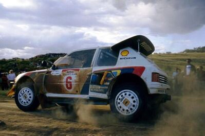 Shekhar Mehta - Rob Combes
34º Marlboro Safari Rally 1986. Peugeot 205 Turbo 16 E2 (290 FPF 75). Clasificado 8º.

Del 29 de Marzo al 2 de Abril, Nairobi, Kenya, África.
Superficie: tierra.

El Rally tenia un total de 4.190 km con 63 controles horarios.

Tomaron la salida 69 equipos, finalizaron 16.@
Palabras clave: Shekhar_Mehta;Peugeot;Grupo_B;Turbo;Safari;1986