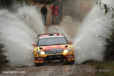 Petter Solberg - Chris Patterson
46º RallyRACC Catalunya - Costa Daurada 2010. Citröen C4 WRC (AP-607-AM). Clasificado 2º.

Del 20 al 24 de Octubre, Salou, Tarragona, Catalunya, España.
Superficie: asfalto - tierra.

El Rally tenia un total de 1301.70 km de los que 355.30 km estaban divididos en 3 etapas y 19 tramos especiales.

Tomaron la salida 48 equipos, finalizaron 36.

© Higinio Gómez
@
Palabras clave: Petter_Solberg;Citroen;WRC;Catalunya;2010