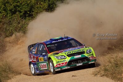Mikko Hirvonen - Jarmo Lehtinen
46º RallyRACC Catalunya - Costa Daurada 2010. Ford Focus RS WRC 09 (BK08 LCW). Clasificado 5º.
Tramo: El Priorat de 42,04 km
Cruce: El Molar.

Del 20 al 24 de Octubre, Salou, Tarragona, Catalunya, España.
Superficie: asfalto - tierra.

El Rally tenia un total de 1301.70 km de los que 355.30 km divididos en 3 etapas y 19 tramos eran especiales.

Tomaron la salida 48 equipos, finalizaron 36.

© Greg Roslon
@@
Palabras clave: ;Ford;Focus;WRC;Catalunya;España;Spain;2010