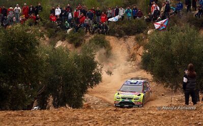 Mikko Hirvonen - Jarmo Lehtinen
46º RallyRACC Catalunya - Costa Daurada 2010. Ford Focus RS WRC 09 (BK08 LCW). Clasificado 5º.
Tramo: El Priorat de 42,04 km
Cruce: El Molar.

Del 20 al 24 de Octubre, Salou, Tarragona, Catalunya, España.
Superficie: asfalto - tierra.

El Rally tenia un total de 1301.70 km de los que 355.30 km divididos en 3 etapas y 19 tramos eran especiales.

Tomaron la salida 48 equipos, finalizaron 36.

© Monica Parisotto
@@
Palabras clave: ;Ford;Focus;WRC;Catalunya;España;Spain;2010
