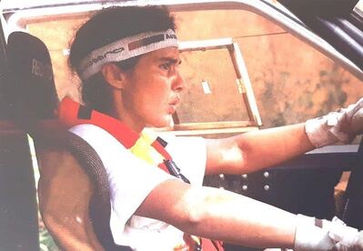 Michèle Mouton
31º Marlboro Safari Rally 1983. Audi Quattro A1 (IN-YC 19). Clasificada 3ª.
Copiloto Fabrizia Pons.

Del 30 de Marzo al 4 de Abril, Nairobi, Kenya, África.
Superficie: tierra.

El Rally tenia un total de 5035 km en los que 1620.95 km se encontraban 26 controles horarios.

Tomaron la salida 78 equipos, finalizaron 22.@
Palabras clave: Michele_Mouton;Audi;Quattro;Grupo_B;Safari;1983;Womens;Mujeres;Personajes