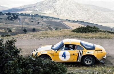 Tassos Livieratos "Siroco" - Miltos Andriopoulos
23º Acropolis Rally 1976. Alpine-Renault A110 1800 (399680). Clasificado 2º.

Del 22 al 28 de Mayo, Atenas, Grecia.
Superficie: tierra.

El Rally tenia un total de 2635 km de los que 716.00 km divididos en 51 tramos eran especiales (5 de ellos fueron cancelados SS7, SS18, SS19, SS20, SS21).

Tomaron la salida 126 equipos, finalizaron 34.@
Palabras clave: Renault;Alpine;Acropolis;Grecia;1976