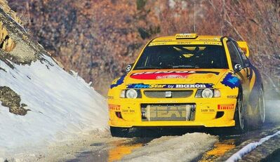 Harri Rovanperä - Risto Pietiläinen
67º Rallye Automobile de Monte-Carlo 1999. Seat Cordoba WRC (B-5329-UL). Clasificado 7º.

Del 17 al 20 de Enero, Monte-Carlo.
Superficie: asfalto - nieve.

El Rally tenia un total de 1613.7 km de los que 424.6 km divididos en 14 tramos, eran especiales.

Tomaron la salida 86 equipos, finalizaron 46.@
Palabras clave: ;Seat;Cordoba;WRC;Montecarlo;1999