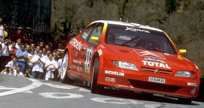 Philippe Bugalski - Jean-Paul Chiaroni
35º Rallye Catalunya - Costa Brava - Rallye de España 1999. Citroën Xsara Kit Car (22 BJM 92). Clasificado 1º.
Automobiles Citroën

Del 19 al 21 de Abril, Lloret de Mar, Girona, Catalunya, España.
Superficie: asfalto.

El Rally tenia un total de 1713.31 km de los que 396.01 km divididos en 19 tramos eran especiales.

Se inscribieron 109 equipos, tomaron la salida 109, finalizaron 56.@
Palabras clave: ;Catalunya;Citroen;Kit_Car;1999;España;Spain