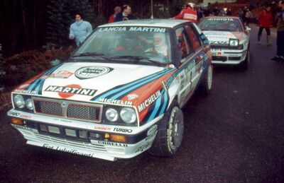 Miki Biasion - Tiziano Siviero
25º Rallye de Portugal - Vinho do Porto 1991. Lancia Delta Integrale 16V. Clasificado 3º.

Del 5 al 9 de Marzo, Portugal.
Superficie: asfalto - tierra.

El Rally tenia un total de 2041.26 Km de los que 564.20 Km divididos en 38 tramos eran especiales (2 de ellos fueron cancelados SS2 Gradil de 9 Km y SS28 Viseu de 29.90 Km).

Se inscribieron 106 equipos, tomaron la salida 95, finalizaron 28.@
Palabras clave: Miki_Biasion;Lancia;Delta;Integrale;Portugal;1991