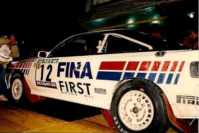 Marc Duez - Klaus Wicha
25º Rallye de Portugal - Vinho do Porto 1991. Toyota Celica GT-4 -ST165- (K-AM 6212). Abandonó por problemas eléctricos en SS19 Santa Luzia de 19.00 km.

Del 5 al 9 de Marzo, Portugal.
Superficie: asfalto - tierra.

El Rally tenia un total de 2041.26 Km de los que 564.20 Km divididos en 38 tramos eran especiales (2 de ellos fueron cancelados SS2 Gradil de 9 Km y SS28 Viseu de 29.90 Km).

Se inscribieron 106 equipos, tomaron la salida 95, finalizaron 28.@
Palabras clave: ;Toyota;Celica;Portugal;1991