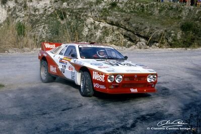 Andrea Zanussi - Sergio Cresto
33º Rally RACE-Costa Blanca1985. Lancia Rally 037 (TO 09006D). Clasificado 4º.

Del 22 de Marzo al 24 de Marzo, Alicante.

Superficie: Asfalto con 410,00 km cronometrados.

Tomaron la salida 82 equipos, finalizaron 45.

© Claudio Cavion
@
Palabras clave: Andrea_Zanussi;Sergio_Cresto;Race;Lancia;Rally;1985;Grupo_B