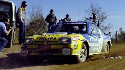 Beny Fernández - José López Orozco
34º Rally Costa Brava 1986. Opel Manta 400. Clasificado 5º.

Del 21 al 23 de Febrero, Lloret de Mar, Girona, Catalunya, España.
Superficie: asfalto - tierra.

El Rally tenia un total de 1293.91 Km de los que 557.07 Km divididos en 29 tramos eran especiales.

Se inscribieron 110 equipos, tomaron la salida 94, finalizaron 30.

© Joan Al
SS Grions
@@
Palabras clave: ;Costa_Brava;Catalunya;Spain;Grupo_B;1986