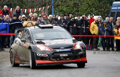 Matthew Wilson - Scott Martin
80º Rallye Automobile de Monte-Carlo 2012. Ford Fiesta RS WRC (PX60 AVE). Clasificado 11º.

Del 17 al 22 de Enero, Valence - Monaco.
Superficie: asfalto - nieve.

El Rally teni­a un total de 1772.52 km de los que 433.36 Km divididos en 18 tramos eran especiales.

Se inscribieron 82 equipos, tomaron la salida 73, finalizaron 45.

© Gonzalo Belay
@@
Palabras clave: Ford;Fiesta;WRC;2012;Montecarlo
