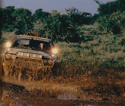 Massimo (Miki) Biasion - Tiziano Siviero
37º Marlboro Safari Rally 1989. Lancia Delta Integrale (TO 74783L). Clasificado 1º.

Del 23 al 27 de Marzo, Nairobi.
Superficie: tierra.

El Rally tenia un total de 4538.8 km con 85 controles horarios.

Tomaron la salida 57 equipos, finalizaron 13.@
Palabras clave: Miki_Biasion;Lancia;Delta;Integrale;Safari;1989
