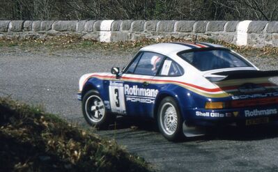 Henri Toivonen - Juha Piironen
5º Rallye des Garrigues 1984. Porsche 911 SC RS (A974 BRX). Clasificado 3º.
Rothmans Porsche Rally Team

Del 30 al 31 de Marzo, Nîmes, Gard, Francia.
Superficie: asfalto.

Tomaron la salida 102 equipos, finalizaron 44.@
Palabras clave: Henri_Toivonen;Juha_Piironen;Porsche;Garrigues;1984;Grupo_B