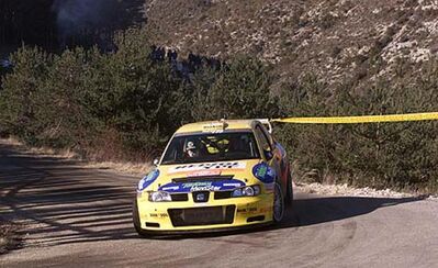 Toni Gardemeister - Paavo Lukander
68º Rallye Automobile de Monte-Carlo 2000. Seat Cordoba WRC Evo2 (B-3233-VX). Clasificado 4º.

Del 19 al 22 de Enero, Monte-Carlo.
Superficie: asfalto - nieve

El Rally tenía un total de 1434.85 km de los que 412.81 km divididos en 15 tramos eran especiales (uno de ellos fue cancelado SS6 L'Epine - Rosans de 31.40 km).

Tomaron la salida 92 equipos, finalizaron 59.@
Palabras clave: Toni_Gardemeister;Seat;Cordoba;WRC;Evo2;Montecarlo;2000