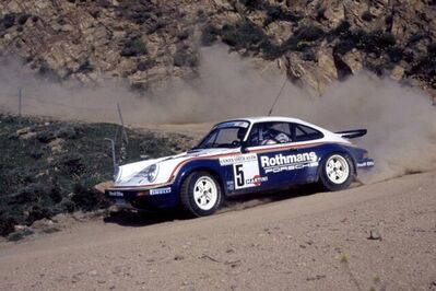 Henri Toivonen - Juha Piironen
7º Rally Costa Smeralda 1984. Porsche 911 SC RS (A974 BRX). Clasificado 1º.

Del 26 al 29 de Abril, Porto Cervo, Cerdeña, Italia.
Superficie: tierra.

El Rally constaba de 3 etapas y 43 tramos especiales (uno de ellos fue cancelado SS2 Vacciledi).

Tomaron la salida 72 equipos, finalizaron 20.@
Palabras clave: Henri_Toivonen;Juha_Piironen;Porsche;Grupo_B;Costa_Smeralda;1984;Esmeralda