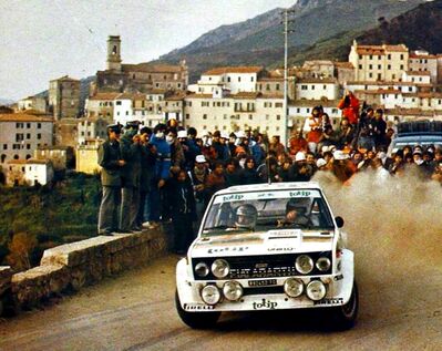 Andrea Zanussi - Arnaldo Bernacchini
15º Rallye dell'Isola d'Elba 1982. Fiat 131 Abarth (TO R92452). Abandonó por accidente SS27 San Martino.
Jolly Club

Del 22 a 24 de Abril, Marina di Campo.
Superficie: asfalto - tierra.

El Rally tenia un total de 1004.00 km de los que no sabemos cuantos Km divididos en 37 tramos especiales.

Tomaron la salida 87 equipos, finalizaron 29.@
Palabras clave: Fiat;Abarth;Elba;1982