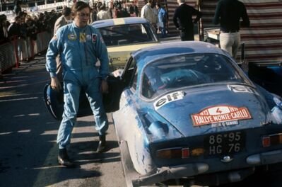 Jean-Luc Thérier - Marcel Callewaert
42º Rallye Automobile de Monte-Carlo 1973. Renault Alpine A110 1800 (8695 HG 76). Clasificado 5º.

Del 19 al 26 de Enero, Monte-Carlo.
Superficie: asfalto - nieve.

El Rally tenia un total de 4800 km de los que 456.50 km divididos en 18 tramos eran especiales, (2 ellas fueron canceladas SS10 Col de la Porte de 18.25 Km y SS11 La Cabanette de 18.25Km).

Tomaron la salida 278 equipos, finalizaron 51.@
Palabras clave: Jean-Luc_Therier;Marcel;Callewaert;Renault;Alpine;A110;Montecarlo;1973;Personajes