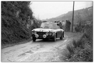 Harry Källström - Claes Billstam
42º Rallye Automobile de Monte-Carlo 1973. Lancia Fulvia 1.6 Coupé HF (TO H23323). Clasificado 8º.

Del 19 al 26 de Enero, Monte-Carlo.
Superficie: asfalto - nieve.

El Rally tenia un total de 4800 km de los que 456.50 km divididos en 18 tramos eran especiales, (2 ellas fueron canceladas SS10 Col de la Porte de 18.25 Km y SS11 La Cabanette de 18.25Km).

Tomaron la salida 278 equipos, finalizaron 51.@
Palabras clave: ;Claes_Billstam;Lancia;Fulvia;Coupe;Montecarlo;1973