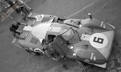 1.000 kilómetros de Monza 1970
Georg Loos / Franz Pesch
Ferrari 512 S en el pit lane.

Crédito: E. Colombo.
Palabras clave: Monza;Ferrari;1970
