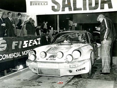 Marc Etchebers - Marie-Christine Rives
18º Rally 2000 Viratges 1976. Porsche 911 Carrera RS (VD 20246). Clasificado 1º.

Del 6 al 7 de Noviembre, Manresa, Catalunya, España.
Superficie: asfalto.

El Rally tenia un total de 614 Km de los que 290,2 Km divididos en 18 tramos eran especiales.

Se inscribieron 65 pequipos, tomaron la salida 58, finalizaron 21.

Archivo JAS (De Josep Autet)
@
Palabras clave: 2000_Viratges;Porsche;1976