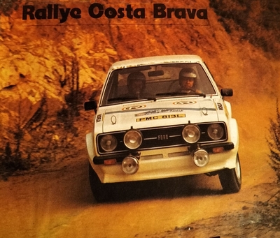 Benigno (Beny) Fernández - Antonio (Ñete) Doural
25º Rally Costa Brava 1977. Ford Escort RS1800 MKII (PMC 813L) Gr.4 Reverter Competición. Clasificado 1º.

Del 18 al 20 de Febrero. Coef.4
Puntuable para el campeonato Europa de Rallyes para conductores.

El Rally tenia un total de 1020.3 Km de los que 273.12 Km divididos en 20 tramos eran especiales.

Se inscribieron 127, tomaron la salida 110, finalizaron 61.

Foto conseguida de Rizos Rodríguez a través de Fundación Estanislao Reverter en Facebook.
@
Palabras clave: ;Ford;Escort;MKII;Costa_Brava;1977