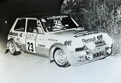 Jean Ragnotti - Jean-Marc Andrié
19º Rally Sanremo 1977. Renault 5 Alpine (2529 JR 76). Clasificado 7º.

Del 4 al 8 de Octubre, Sanremo, Liguria, Imperia, Italia.
Superficie: asfalto.

El Rally tenia un total de 1608 km de los que 867.35 km divididos en 33 tramos eran especiales, (3 de ellas fueron canceladas SS18 Melogno 2 de 15.30 Km, SS19 Giovetti 2 de 11.50 Km y SS20 Quazzo 2 de 11.90 Km).

Tomaron la salida 133 equipos, finalizaron 38.@
Palabras clave: Renault;Alpine;Sanremo;1977