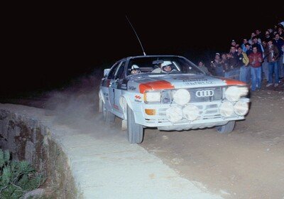 Michèle Mouton - Fabrizia Pons
16º Rallye de Portugal - Vinho do Porto 1982. Audi Quattro (IN-NH 42). Clasificada 1ª.
Audi Sport

Del 3 al 6 de Marzo, Estoril, Cascais, Lisboa, Portugal.
Superficie: asfalto - tierra.

El Rally tenia un total 2312 km de los que 637.07 km divididos 40 tramos eran especiales.

Se inscribieron 107 equipos, tomaron 91, finalizaron 23.@
Palabras clave: Michele_Mouton;Audi;Quattro;Portugal;1982