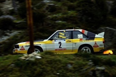 Walter Röhrl - Christian Geistdörfer
28º Tour de Corse - Rallye de France 1984. Audi Sport Quattro S1 (IN-NC 46). Abandonó por motor en SS8 Muracciole - Abbazia de 50.50 km.

Del 3 al 5 de Mayo, Ajaccio, Córcega, Francia.
Superficie: asfalto.

El Rally tenia un total de 1618 km de los que 1130.9 km divididos en 30 tramos eran especiales.

Se inscribieron 158 equipos, tomaron la salida 155, finalizaron 57.@
Palabras clave: Walter_Röhrl;Audi;Quattro;Sport;Corcega;Grupo_B;1984;corse