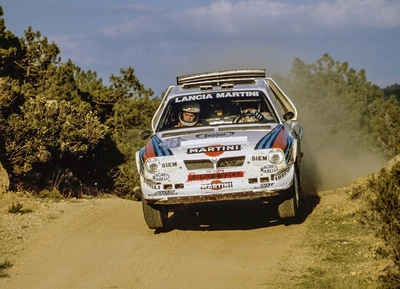 Henri Toivonen - Sergio Cresto
9º Rally Costa Smeralda 1986. Lancia Delta S4 (A6 37614). Clasificado 1º.
Martini Lancia

Del 16 al 18 de Abril, Porto cervo, norte de Cerdeña, Italia.

Superficie: tierra.
El Rally constaba de 546.00 Km cronometrados divididos en 35 tramos especiales.

Tomaron la salida 79 equipos, finalizaron 32.

© Enzo Cossu
@
Palabras clave: Henri_Toivonen;Sergio_Cresto;Lancia;Delta;S4;Costa_Smeralda;1986;Grupo_B;Esmeralda