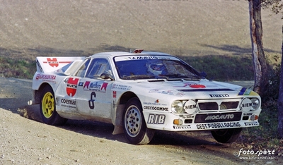 Franco Cunico - Pierangelo Scalvini
14º Marlboro San Marino Rally - Marlboro Challenge Trophy 1986. Lancia Rally 037 (CO 824444). Clasificado 4º.
Tamauto

Del 6 al 9 de Noviembre, San Marino.
Superficie: tierra - asfalto.

El Rally constaba de 350 km cronometrados divididos en 24 tramos especiales.

Tomaron la salida 62, finalizaron 25.

© fotosport
@
Palabras clave: Lancia;Rally;Grupo_B;San_Marino;1986