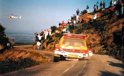Didier Auriol - Bernard Occelli
32º Rallye du Var 1986. MG Metro 6R4 (C206 JMB). Clasificado 9º.
33 Export

Del 28 al 30 de Noviembre, Sainte-Maxime, Provenza-Alpes-Costa Azul, Francia.
Superficie: asfalto.

El Rally constaba de 3 etapas con un total de 303.80 km cronometrados divididos en 18 tramos especiales.

Tomaron la salida 183 equipos, finalizaron 87.@
Palabras clave: MG;Metro;Grupo_B;Var;1986